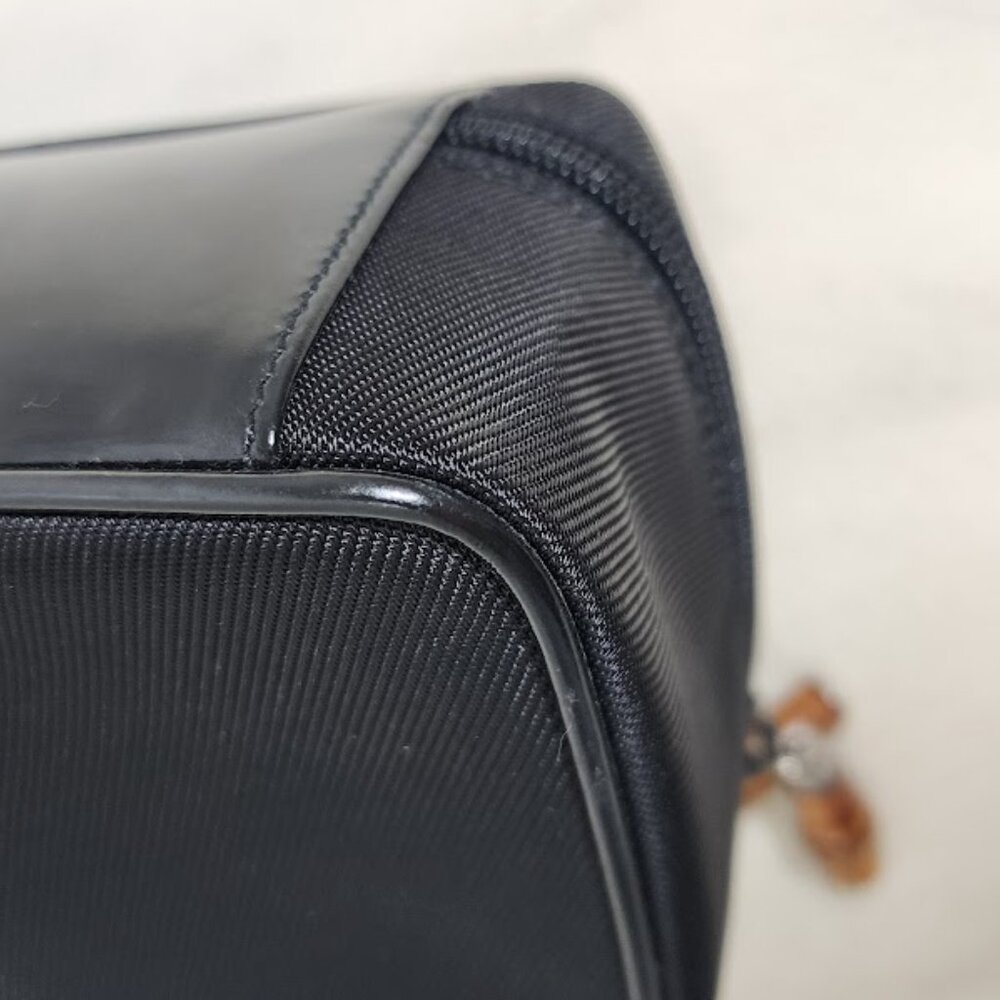 Gucci Bamboo small vanity. Black. Super cute. - Picture 9 of 16